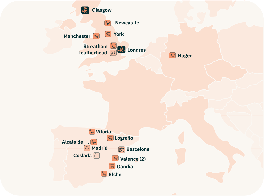 Répartition Géographique NCap Continent
