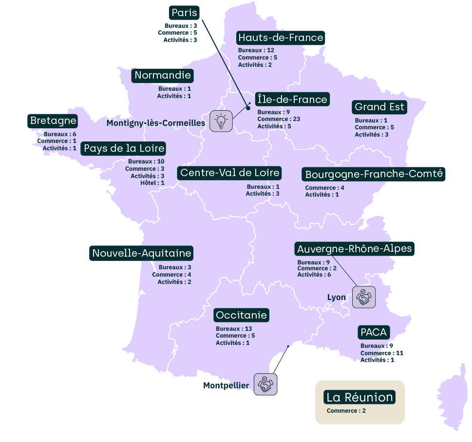 Répartition Géographique NCap Régions