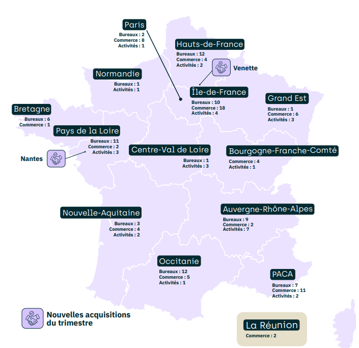 Répartition Géographique NCap Régions